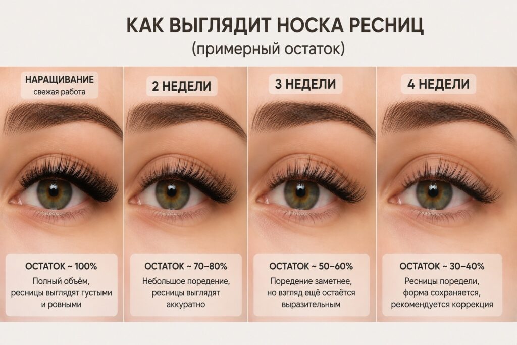 Почему плохо держатся наращенные ресницы